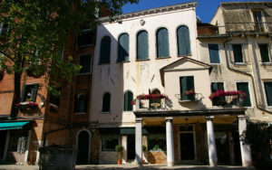 The Italian synagogue in the Jewish ghetto of Venice
