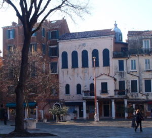 Italian synagogue in the Jewish ghetto of Venice