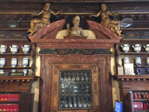 The historical pharmacy All'Ercole d'Oro in Venice